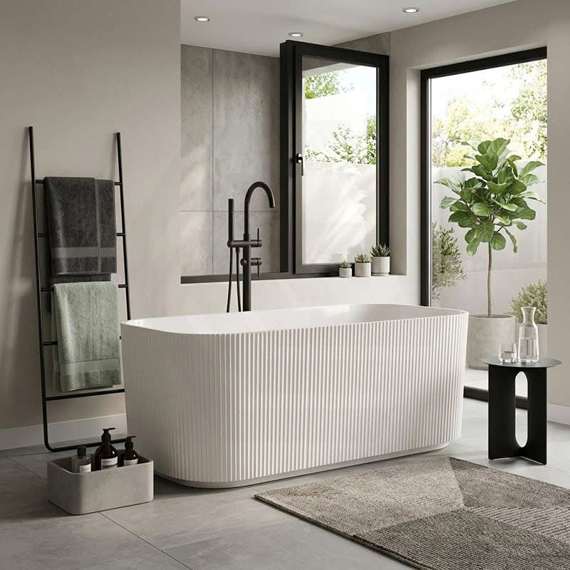 ABS Milano Freestanding Rectangular Bathtub NO Overflow 1500/1700mm - Variant Colour Available