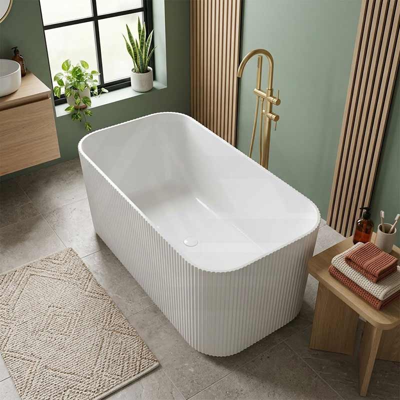 ABS Milano Freestanding Rectangular Bathtub NO Overflow 1500/1700mm - Variant Colour Available