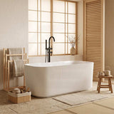 ABS Milano Freestanding Rectangular Bathtub NO Overflow 1500/1700mm - Variant Colour Available