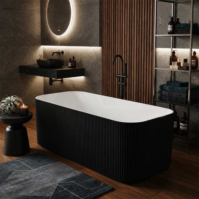 ABS Milano Freestanding Rectangular Bathtub NO Overflow 1500/1700mm - Variant Colour Available