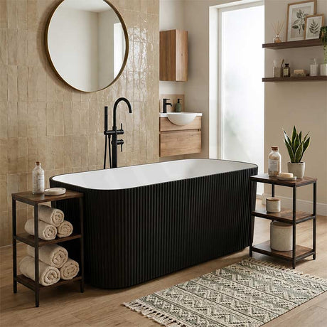 ABS Milano Freestanding Rectangular Bathtub NO Overflow 1500/1700mm - Variant Colour Available