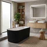 ABS Milano Freestanding Rectangular Bathtub NO Overflow 1500/1700mm - Variant Colour Available