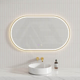 450/600/900/1200/1500mm Oval Framed LED Mirror Touch Sensor Vertical/Horizontal Variant Colour Available