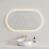 450/600/900/1200/1500mm Oval Framed LED Mirror Touch Sensor Vertical/Horizontal Variant Colour Available