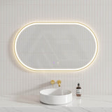 450/600/900/1200/1500mm Oval Framed LED Mirror Touch Sensor Vertical/Horizontal Variant Colour Available