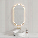 450/600/900/1200/1500mm Oval Framed LED Mirror Touch Sensor Vertical/Horizontal Variant Colour Available
