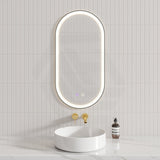 450/600/900/1200/1500mm Oval Framed LED Mirror Touch Sensor Vertical/Horizontal Variant Colour Available