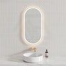 450/600/900/1200/1500mm Oval Framed LED Mirror Touch Sensor Vertical/Horizontal Variant Colour Available