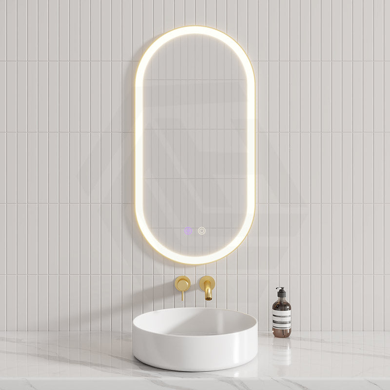 450/600/900/1200/1500mm Oval Framed LED Mirror Touch Sensor Vertical/Horizontal Variant Colour Available