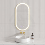 450/600/900/1200/1500mm Oval Framed LED Mirror Touch Sensor Vertical/Horizontal Variant Colour Available