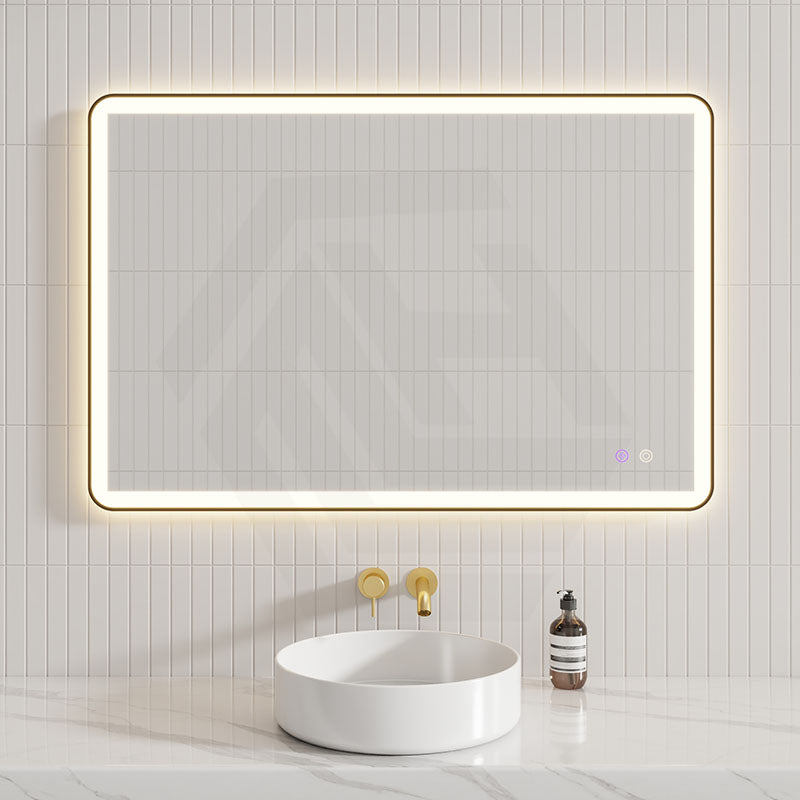600/750/800/900/1200/1500mm Rectangle Framed LED Mirror Touch Sensor Vertical/Horizontal Variant Colour Available