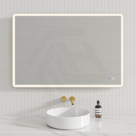 600/750/800/900/1200/1500mm Rectangle Framed LED Mirror Touch Sensor Vertical/Horizontal Variant Colour Available