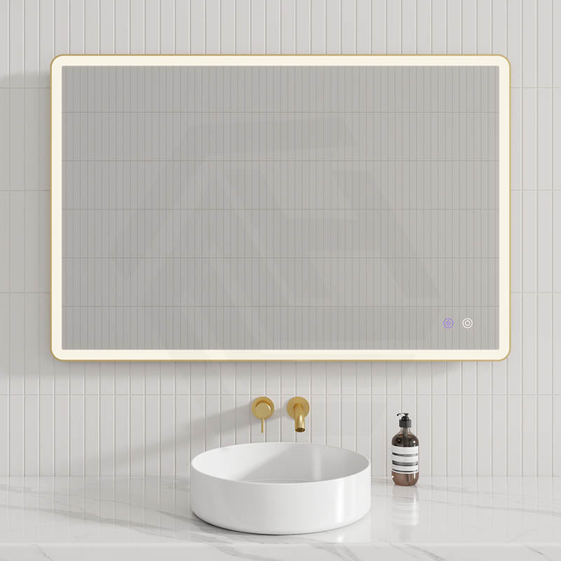 600/750/800/900/1200/1500mm Rectangle Framed LED Mirror Touch Sensor Vertical/Horizontal Variant Colour Available