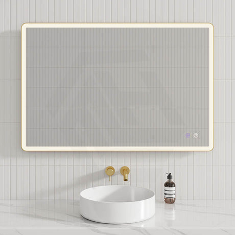 600/750/800/900/1200/1500mm Rectangle Framed LED Mirror Touch Sensor Vertical/Horizontal Variant Colour Available