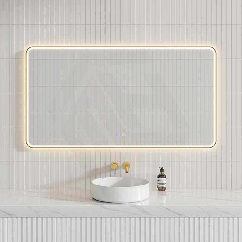 600/750/800/900/1200/1500mm Rectangle Framed LED Mirror Touch Sensor Vertical/Horizontal Variant Colour Available