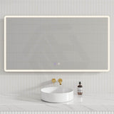 600/750/800/900/1200/1500mm Rectangle Framed LED Mirror Touch Sensor Vertical/Horizontal Variant Colour Available