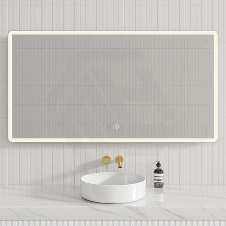 600/750/800/900/1200/1500mm Rectangle Framed LED Mirror Touch Sensor Vertical/Horizontal Variant Colour Available