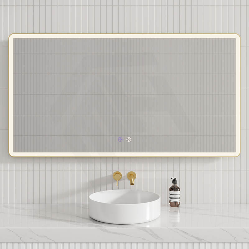 600/750/800/900/1200/1500mm Rectangle Framed LED Mirror Touch Sensor Vertical/Horizontal Variant Colour Available
