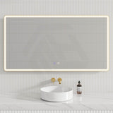 600/750/800/900/1200/1500mm Rectangle Framed LED Mirror Touch Sensor Vertical/Horizontal Variant Colour Available
