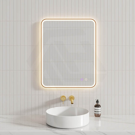 600/750/800/900/1200/1500mm Rectangle Framed LED Mirror Touch Sensor Vertical/Horizontal Variant Colour Available