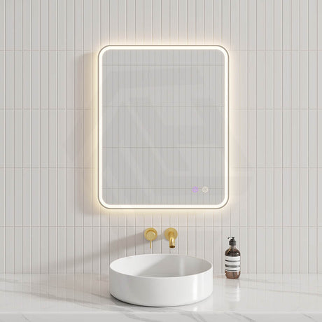 600/750/800/900/1200/1500mm Rectangle Framed LED Mirror Touch Sensor Vertical/Horizontal Variant Colour Available