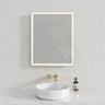 600/750/800/900/1200/1500mm Rectangle Framed LED Mirror Touch Sensor Vertical/Horizontal Variant Colour Available