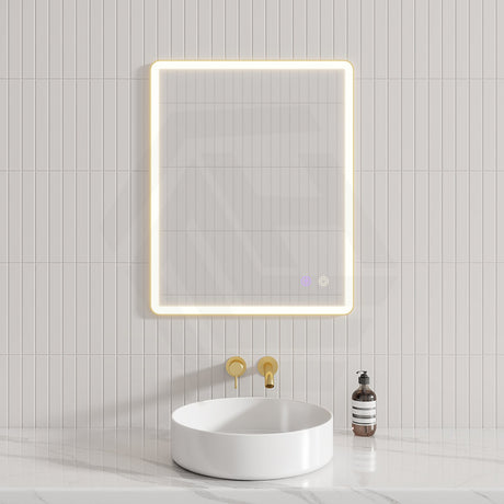 600/750/800/900/1200/1500mm Rectangle Framed LED Mirror Touch Sensor Vertical/Horizontal Variant Colour Available