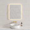 600/750/800/900/1200/1500mm Rectangle Framed LED Mirror Touch Sensor Vertical/Horizontal Variant Colour Available