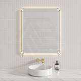 600/750/800/900/1200/1500mm Rectangle Framed LED Mirror Touch Sensor Vertical/Horizontal Variant Colour Available