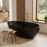 Petii Transparent Egg Shape Freestanding Bathtub NO Overflow 1500x760x540/1700x850x550mm - Custom Colours
