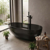 Petii Transparent Egg Shape Freestanding Bathtub NO Overflow 1500x760x540/1700x850x550mm - Custom Colours