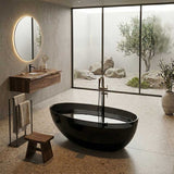Petii Transparent Egg Shape Freestanding Bathtub NO Overflow 1500x760x540/1700x850x550mm - Custom Colours