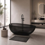 Petii Transparent Egg Shape Freestanding Bathtub NO Overflow 1500x760x540/1700x850x550mm - Custom Colours