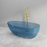 Petii Transparent Egg Shape Freestanding Bathtub NO Overflow 1500x760x540/1700x850x550mm - Custom Colours