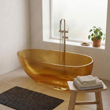 Petii Transparent Egg Shape Freestanding Bathtub NO Overflow 1500x760x540/1700x850x550mm - Custom Colours