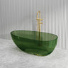 Petii Transparent Egg Shape Freestanding Bathtub NO Overflow 1500x760x540/1700x850x550mm - Custom Colours