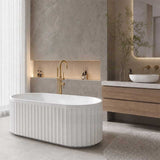 Roma Freestanding Oval Bathtub Acrylic NO Overflow 1500/1700mm - Variant Colour Available