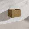 600mm Vienna Wall Hung Vanity Fluted Style PVC Coating 5 Colours Available