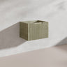 600mm Vienna Wall Hung Vanity Fluted Style PVC Coating 5 Colours Available