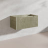 900mm Vienna Wall Hung Vanity Fluted Style PVC Coating 5 Colours Available