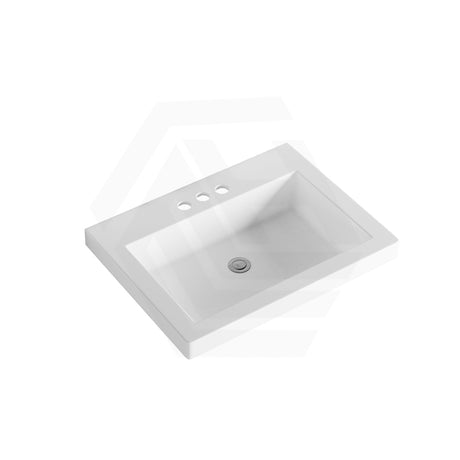 Volvo 460-1500mm Gloss/Matt White Polymarble Tops for Single or Double Bowls Bathroom Vanity