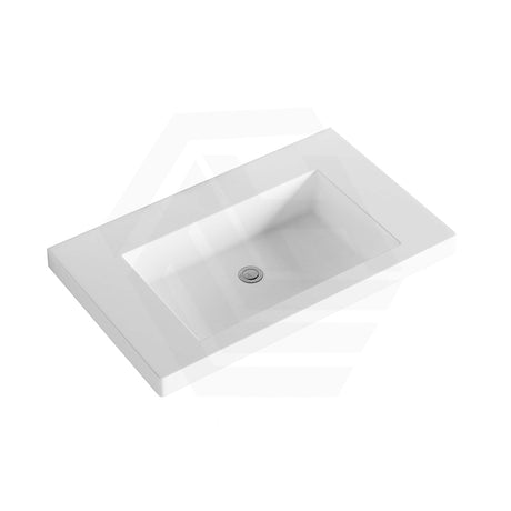 Volvo 460-1500mm Gloss/Matt White Polymarble Tops for Single or Double Bowls Bathroom Vanity