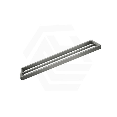 Norico 600/800 Square Double Towel Rail Stainless Steel Variant Colour Available