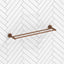 #Brushed Copper Otus Slimline 600mm/900mm SS304 Double Towel Rail