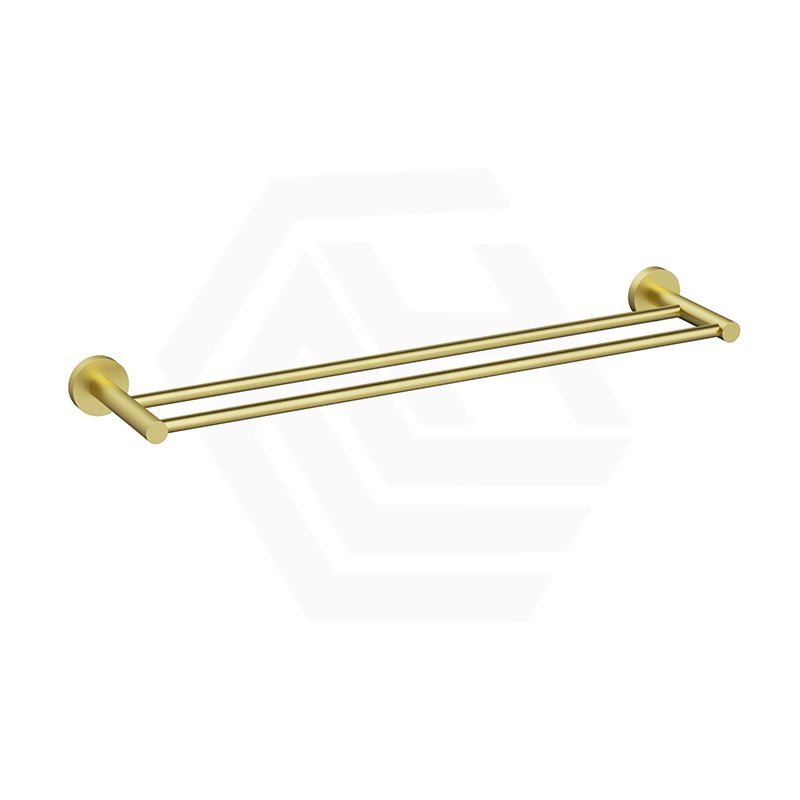 G#4(Gold) Otus Slimline 600mm/900mm SS304 Double Towel Rail