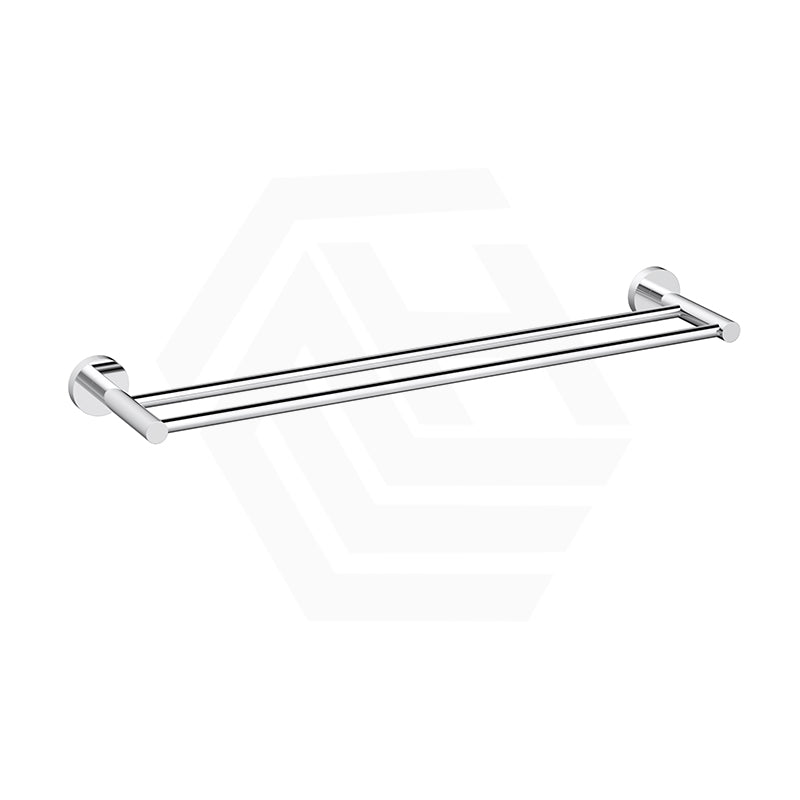 #Chrome Otus Slimline 600mm/900mm SS304 Double Towel Rail