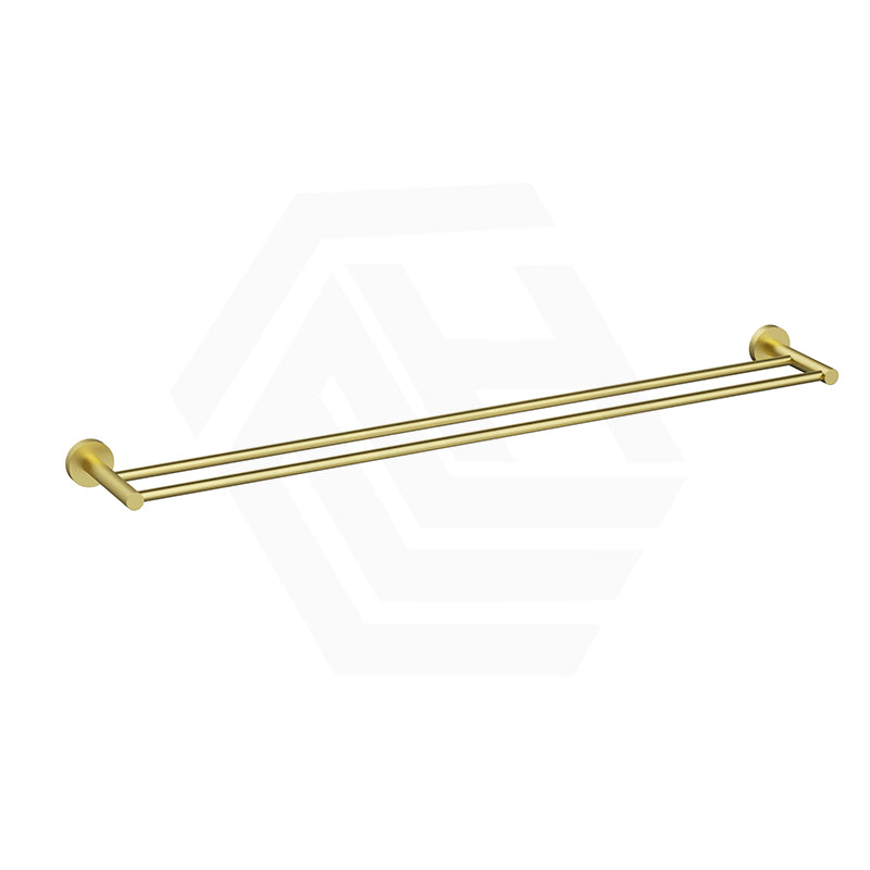 G#4(Gold) Otus Slimline 600mm/900mm SS304 Double Towel Rail