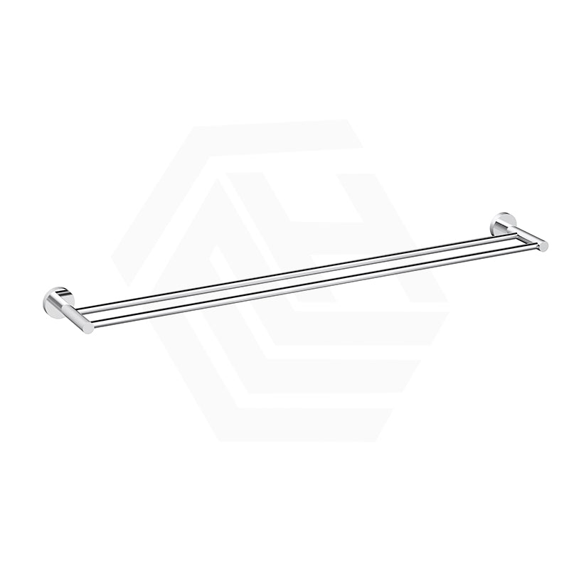 #Chrome Otus Slimline 600mm/900mm SS304 Double Towel Rail