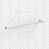 #Chrome Otus Slimline 600mm/900mm SS304 Double Towel Rail