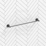 M#1(Gunmetal-Grey) Otus Slimline 600mm SS304 Single Towel Rail